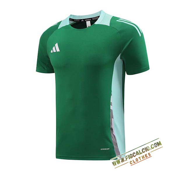 Maglia Allenamento Adidas Verde 2024/2025