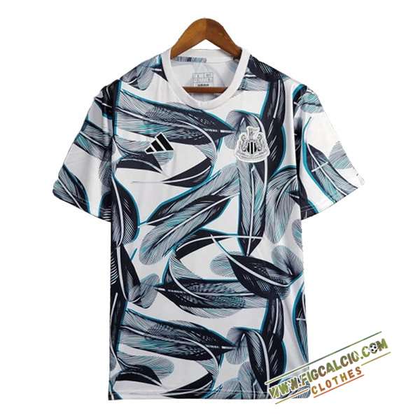 Maglia Allenamento Newcastle United Bianco/Nero 2024/2025