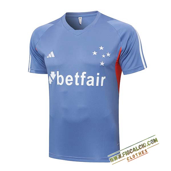 Maglia Allenamento Cruzeiro Grigio/Arancia 2024/2025