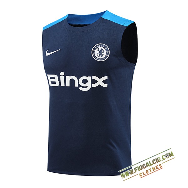 Canotta Allenamento FC Chelsea Blu Reale 2024/2025