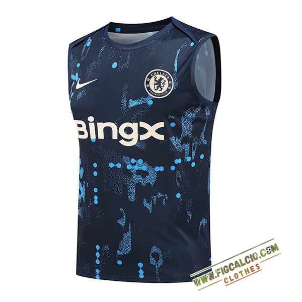 Canotta Allenamento FC Chelsea Blu Scuro 2024/2025