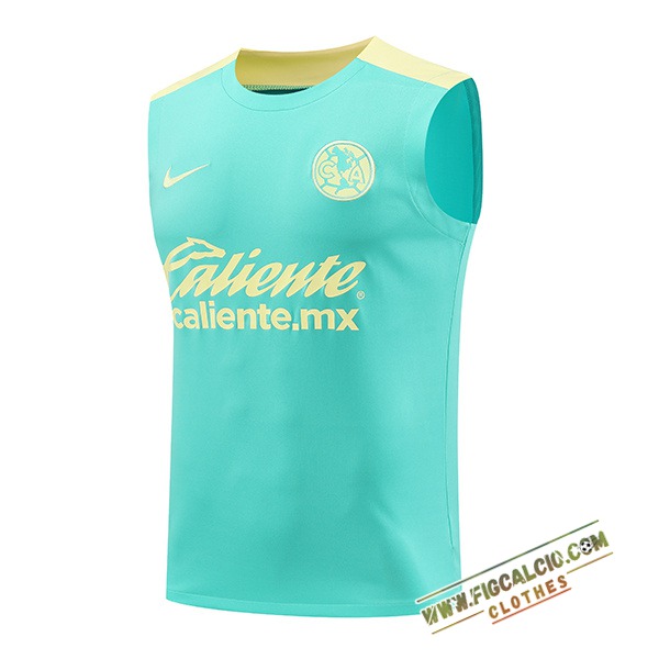 Canotta Allenamento Club America Verde/Giallo 2024/2025