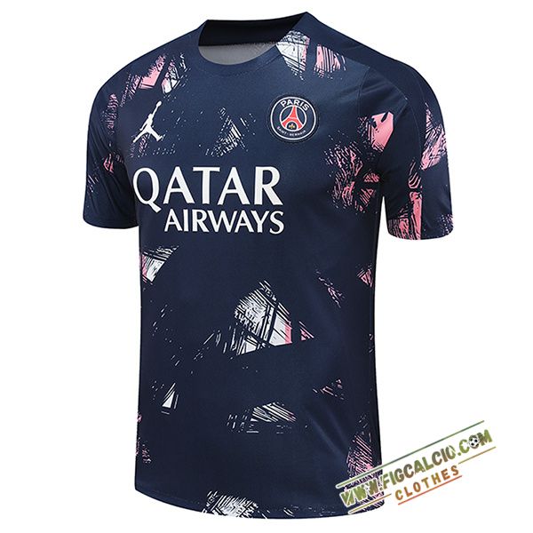 T Shirt Allenamento PSG Blu 2024/2025