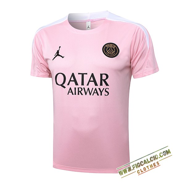 T Shirt Allenamento PSG Rosa 2024/2025