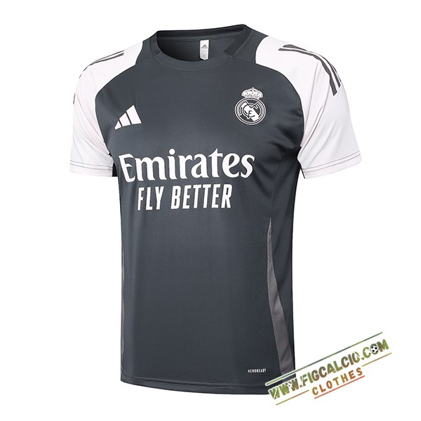 T Shirt Allenamento Real Madrid Grigio 2024/2025