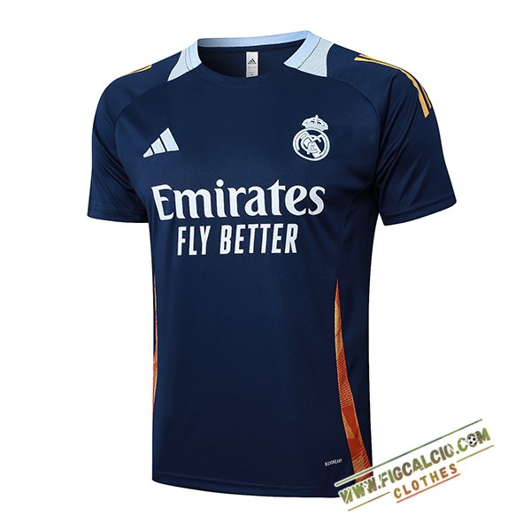 T Shirt Allenamento Real Madrid Blu Reale 2025/2026