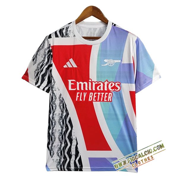 T Shirt Allenamento Arsenal Blu/Rosso/Nero 2025/2026