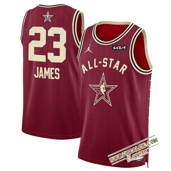 Maglia American All-Star (JAMES #23) 2024/25 Rosso