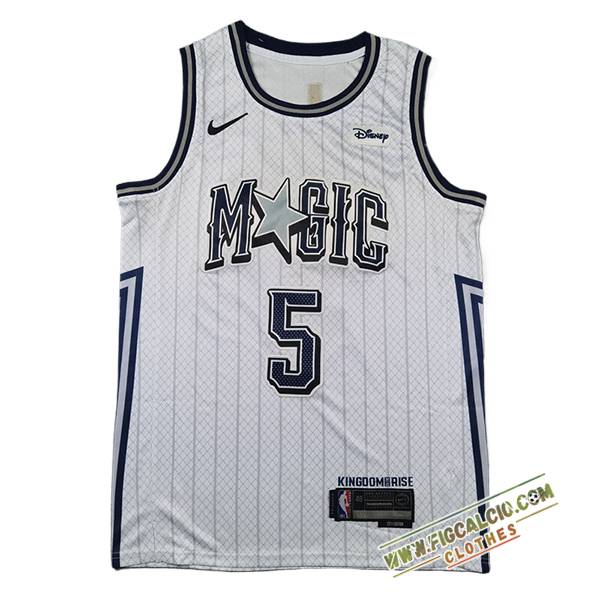 Maglia Orlando Magic (BANCHERO #5) 2024/25 Bianco/Nero