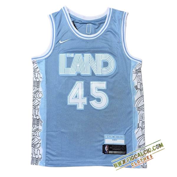 Maglia Cleveland Cavaliers (MITCHELL #45) 2024/25 Blu