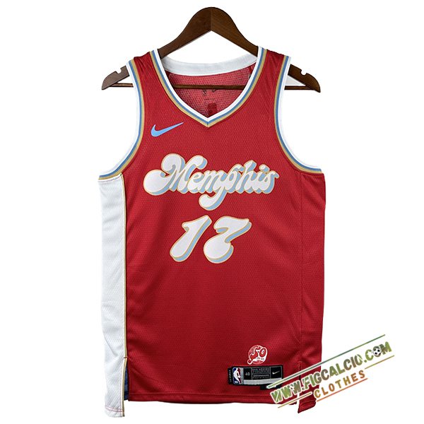 Maglia Memphis Grizzlies (KAWAMURA #17) 2024/25 Rosso/Blu