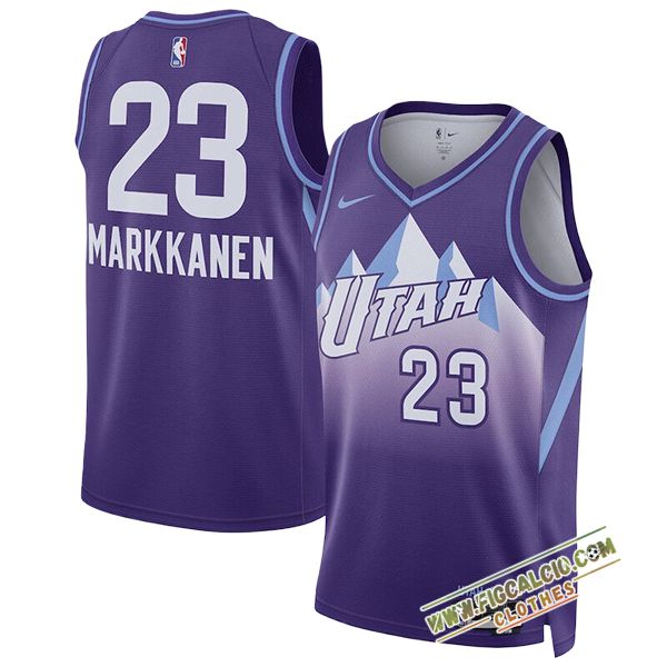 Maglia Utah Jazz (MARKKANEN #23) 2024/25 viola