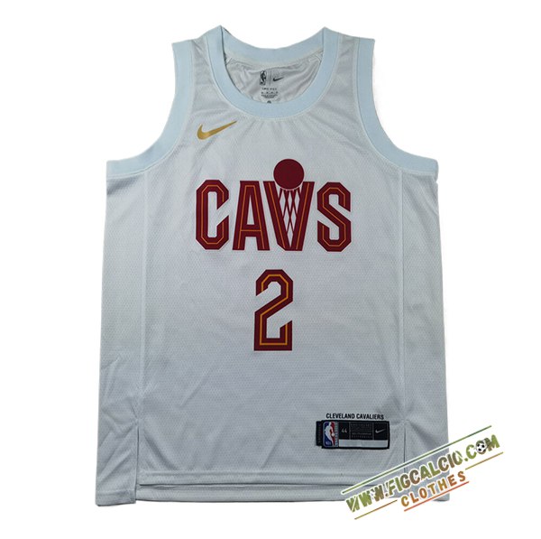 Maglia Cleveland Cavaliers (IRVING #2) 2024/25 Bianco/Rosso
