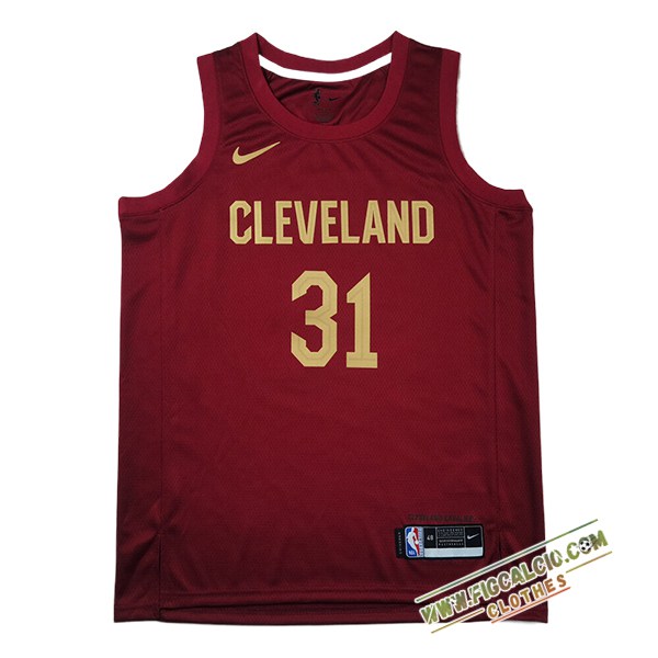 Maglia Cleveland Cavaliers (ALLEN #31) 2024/25 Rosso/Giallo