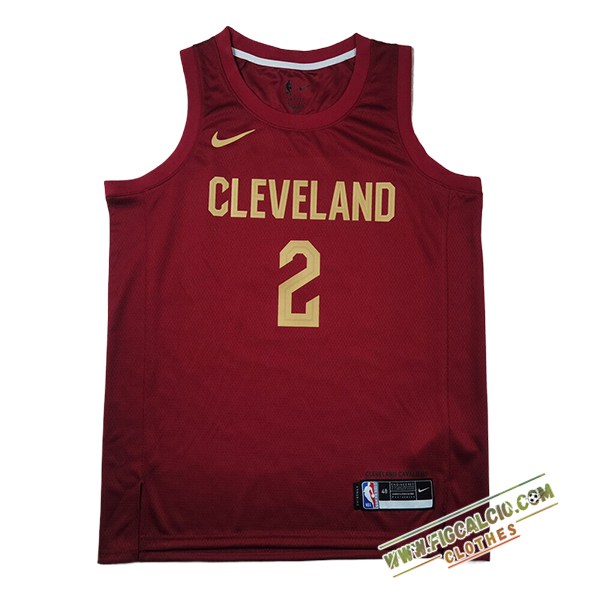Maglia Cleveland Cavaliers (IRVING #2) 2024/25 Rosso/Giallo