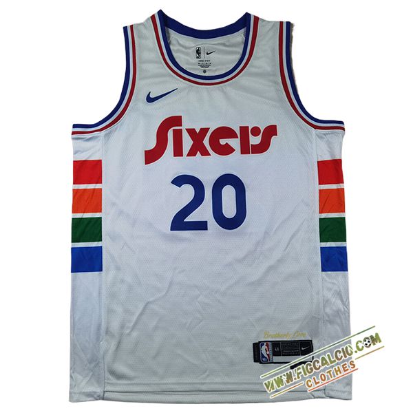Maglia Philadelphia 76ers (McCAIN #20) 2024/25 Bianco