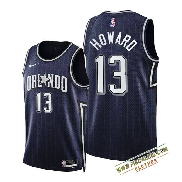 Maglia Orlando Magic (HOWARD #13) 2024/25 Nero/Grigio