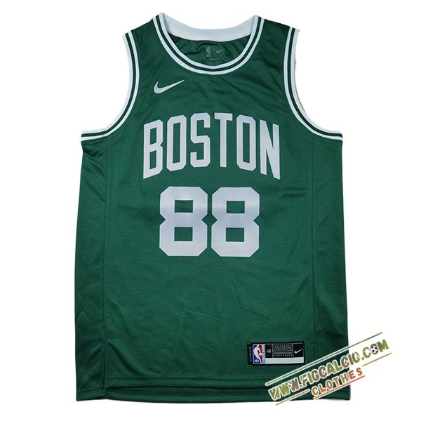 Maglia Boston Celtics (QUETA #88) 2024/25 Verde/Bianco