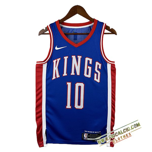 Maglia Sacramento Kings (DEROZAN #10) 2024/25 Blu/Rosso/Bianco