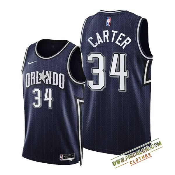 Maglia Orlando Magic (CARTER #34) 2024/25 Nero/Grigio