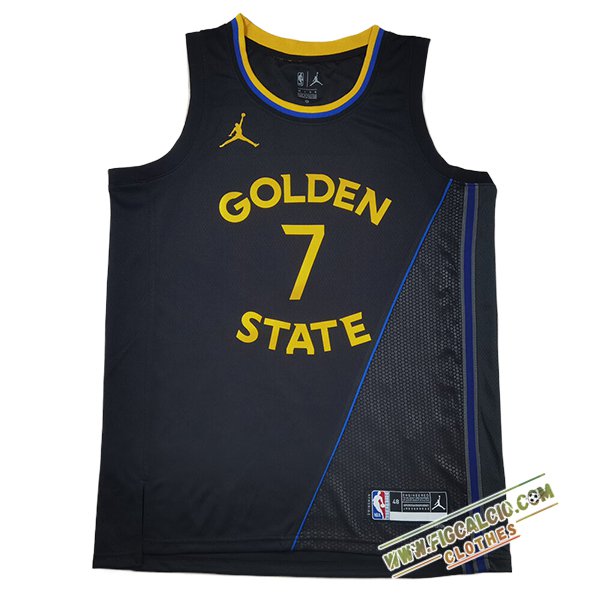 Maglia Golden State Warriors (HIELD #7) 2025/26 Nero/Grigio/Giallo