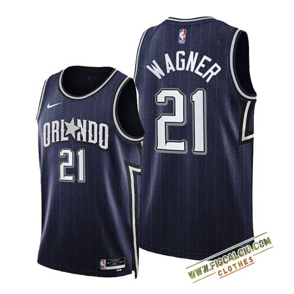 Maglia Orlando Magic (WAGNER #21) 2024/25 Nero/Grigio