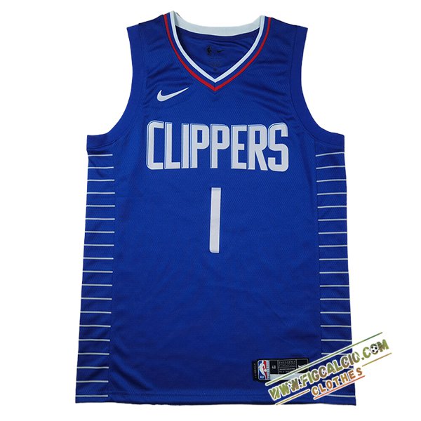 Maglia Los Angeles Clippers (HARDEN #1) 2025/26 Blu/Bianco