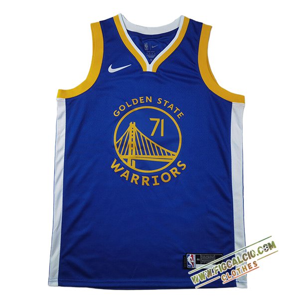 Maglia Golden State Warriors (SCHRODER #71) 2025/26 Blu