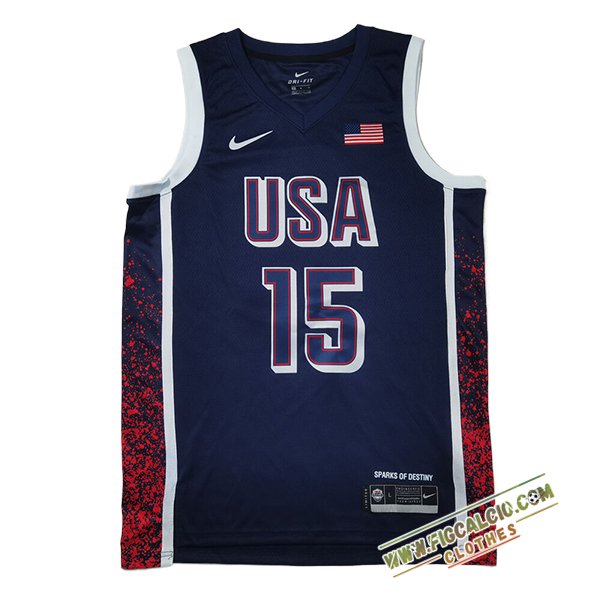 Maglia USA (BOOKER #15) 2025/26 Blu Scuro