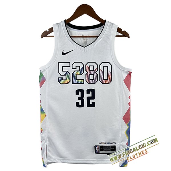 Maglia Denver Nuggets (GORDON #32) 2025/26 Bianco/Nero