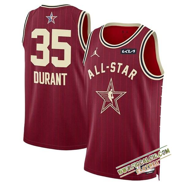 Maglia American All-Star (DURANT #35) 2024/25 Rosso/Giallo