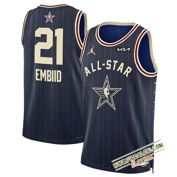 Maglia American All-Star (EMBIID #21) 2024/25 Blu