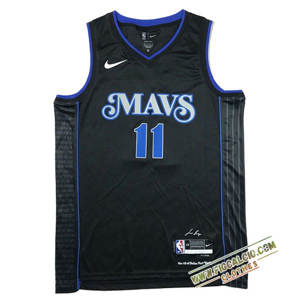 Maglia Dallas Mavericks (IRVING #11) 2024/25 Nero/Blu