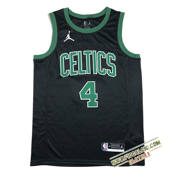 Maglia Boston Celtics (HOLIDAY #4) 2024/25 Nero/Verde