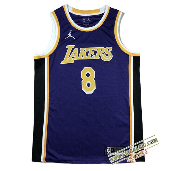 Maglia Los Angeles Lakers (BRYANT #8) 2024/25 viola/Nero/Giallo