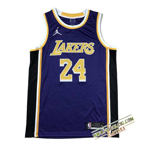 Maglia Los Angeles Lakers (BRYANT #24) 2024/25 viola/Nero/Giallo
