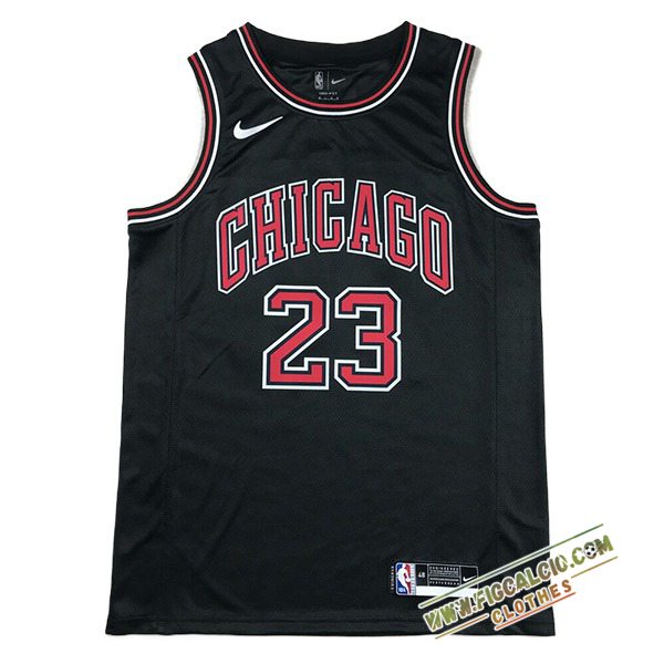 Maglia Chicago Bulls (JORDAN #23) 2024/25 Nero/Rosso -02