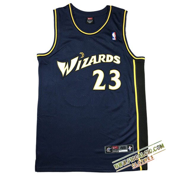 Maglia Washington Wizards (JORDAN #23) 2024/25 Blu/Bianco/Giallo