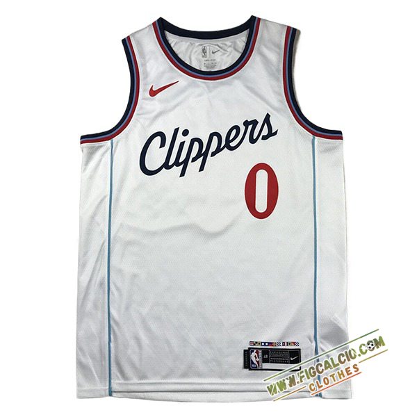 Maglia Los Angeles Clippers (WESTBROOK #0) 2024/25 Bianco