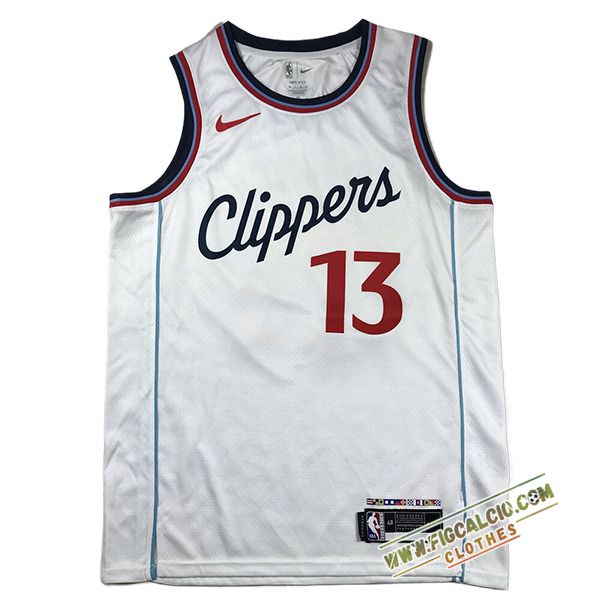 Maglia Los Angeles Clippers (GEORGE #13) 2024/25 Bianco