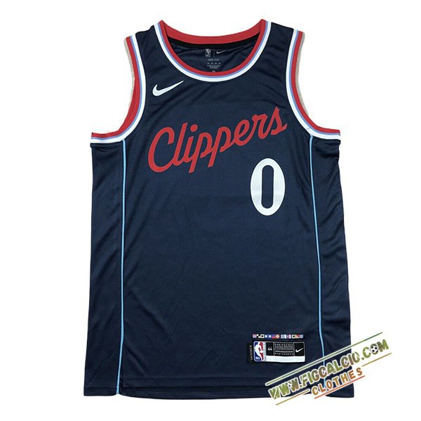 Maglia Los Angeles Clippers (WESTBROOK #0) 2024/25 Blu Scuro