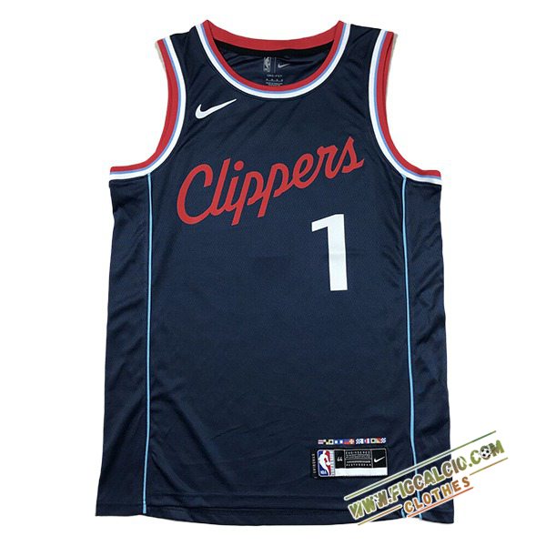 Maglia Los Angeles Clippers (HARDEN #1) 2024/25 Blu Scuro