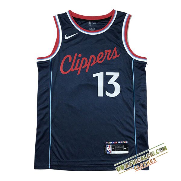 Maglia Los Angeles Clippers (GEORGE #13) 2024/25 Blu Scuro