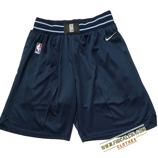Pantaloncini NBA Los Angeles Clippers 2024/25 Blu Scuro -04