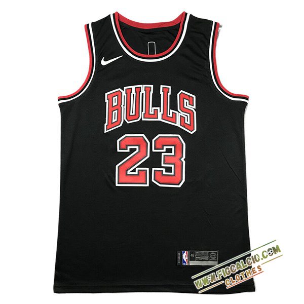Maglia Chicago Bulls (JORDAN #23) 2024/25 Nero/Rosso -03