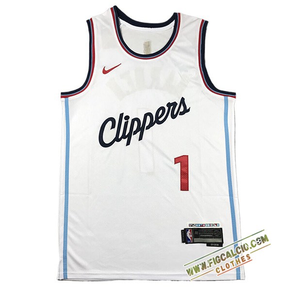 Maglia Los Angeles Clippers (HARDEN #1) 2024/25 Bianco -02
