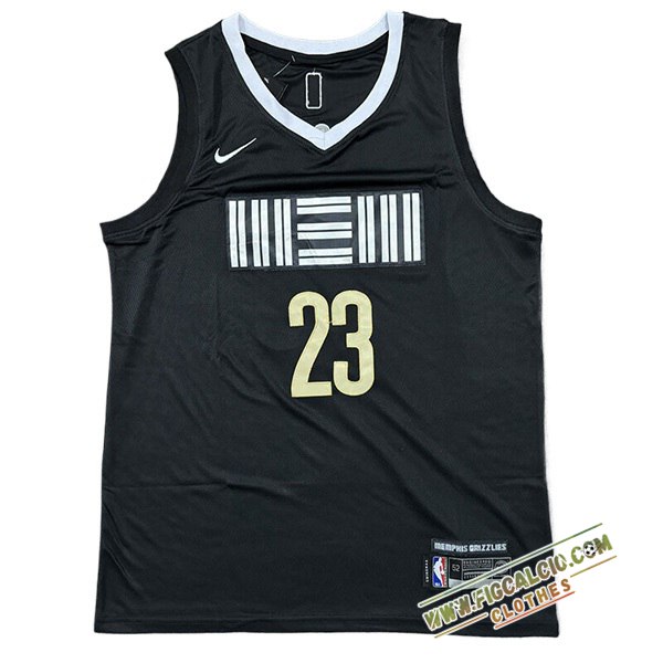 Maglia Memphis Grizzlies (Rosa #23) 2024/25 Blu/Bianco
