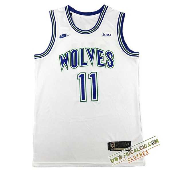 Maglia Minnesota Timberwolves (REID #11) 2024/25 Bianco/Blu -02