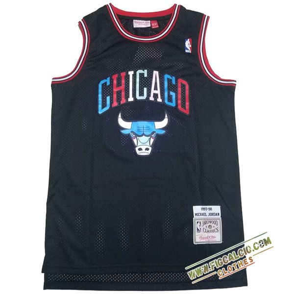 Maglia Chicago Bulls (JORDAN #23) 2024/25 Nero