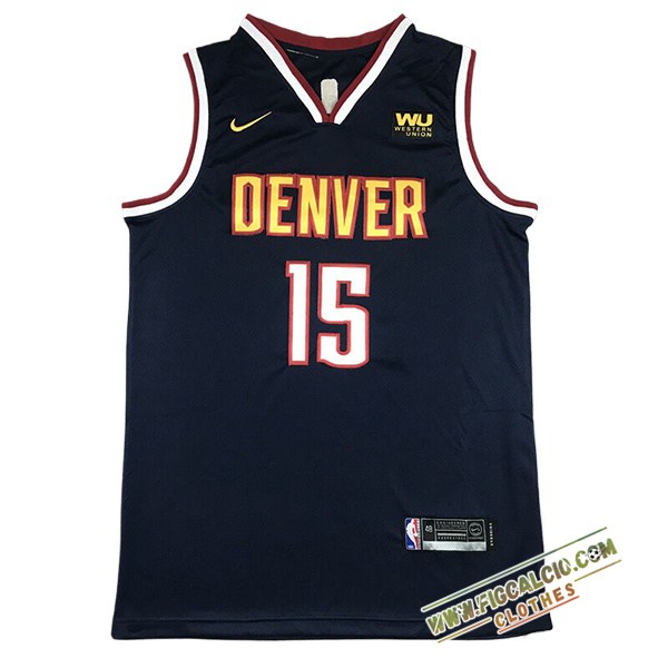 Maglia Denver Nuggets (JOKIĆ #15) 2024/25 Blu Scuro